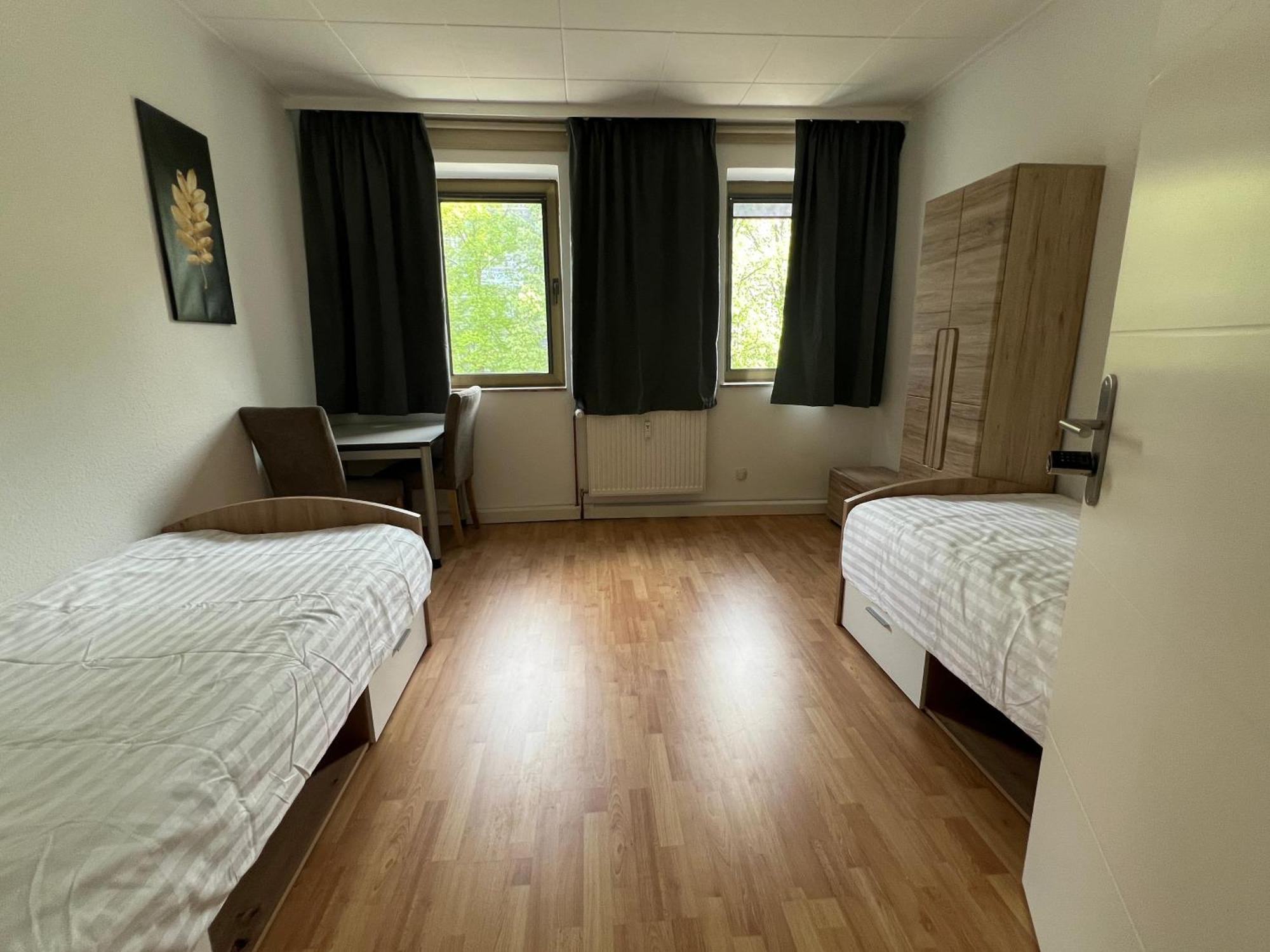 Bequemes Zimmer In Moderner Unterkunft My Pension Duisburgo Esterno foto